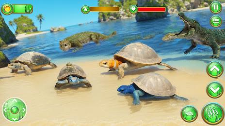 Wild Turtle Family Simulator Ekran Görüntüsü 2