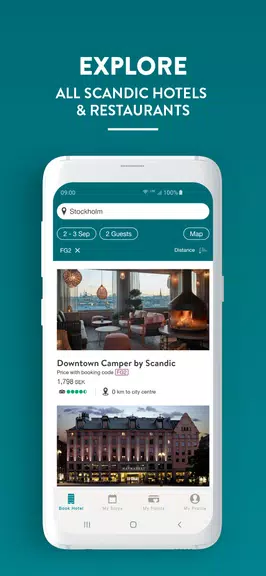 Scandic Hotels Screenshot 2