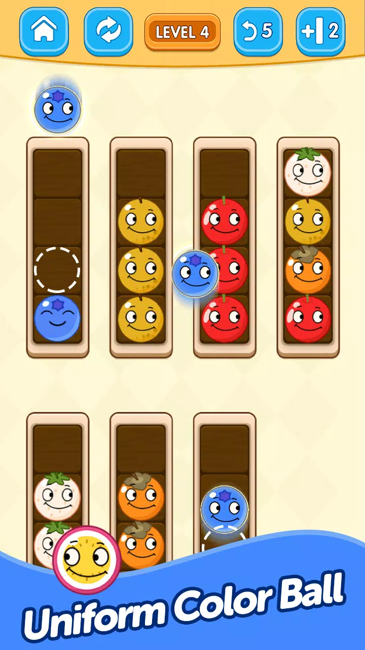 Fruit Puzzle: Color Puz Game スクリーンショット 1