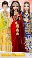 Indian Wedding Lehenga Game 螢幕截圖 1