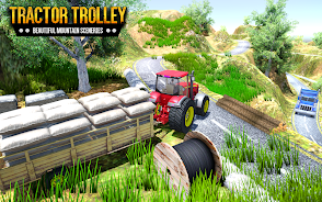 Tractor Trolley Driving Sim 3D स्क्रीनशॉट 3