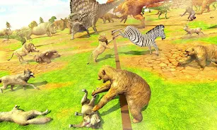 Wild Animals Kingdom Battle Screenshot 3