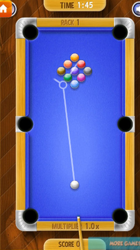 8 Ball Billiards-Pool Billiards Pro Star balls Game Tangkapan skrin 0