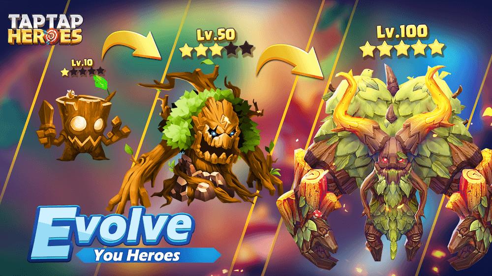 Taptap Heroes: ldle RPG Ekran Görüntüsü 1