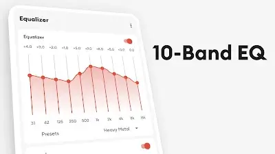 Flat Equalizer - Bass Booster Ekran Görüntüsü 1