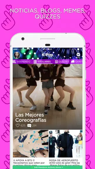 K-Pop Amino en Español Screenshot 0