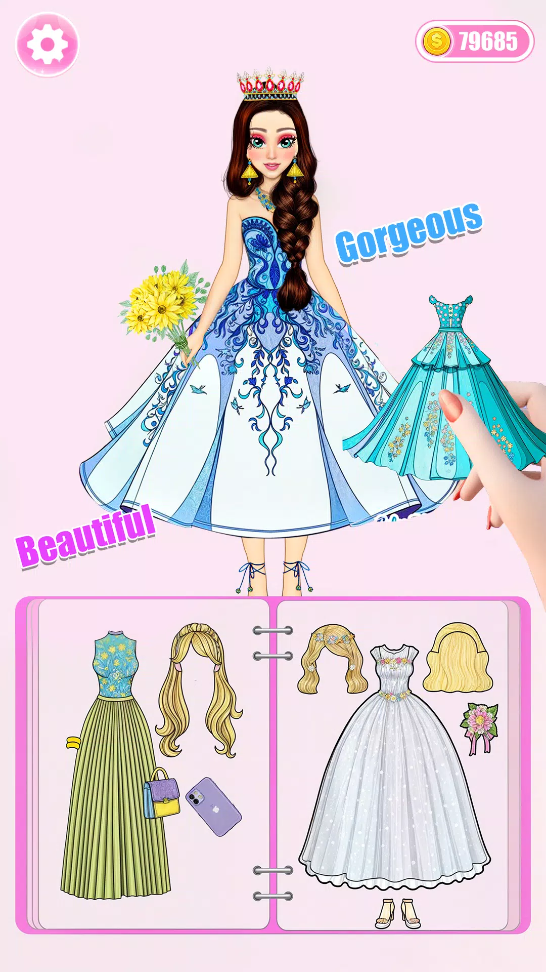 Paper Doll: Dress Up DIY Game Tangkapan skrin 3