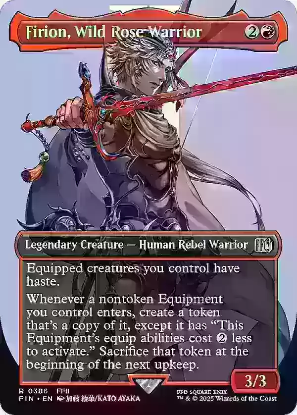 Firion Wild Rose Warrior Card