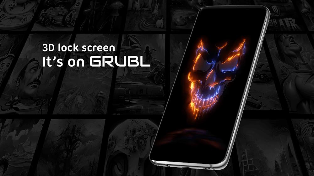 GRUBL™ 4D Live Wallpapers + AI应用截图第3张