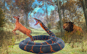 Venom Anaconda Cobra Snake 3D 螢幕截圖 3