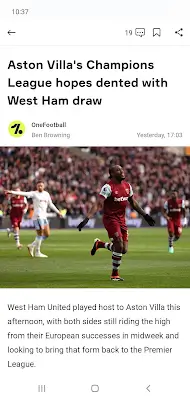 OneFootball - Football news スクリーンショット 1