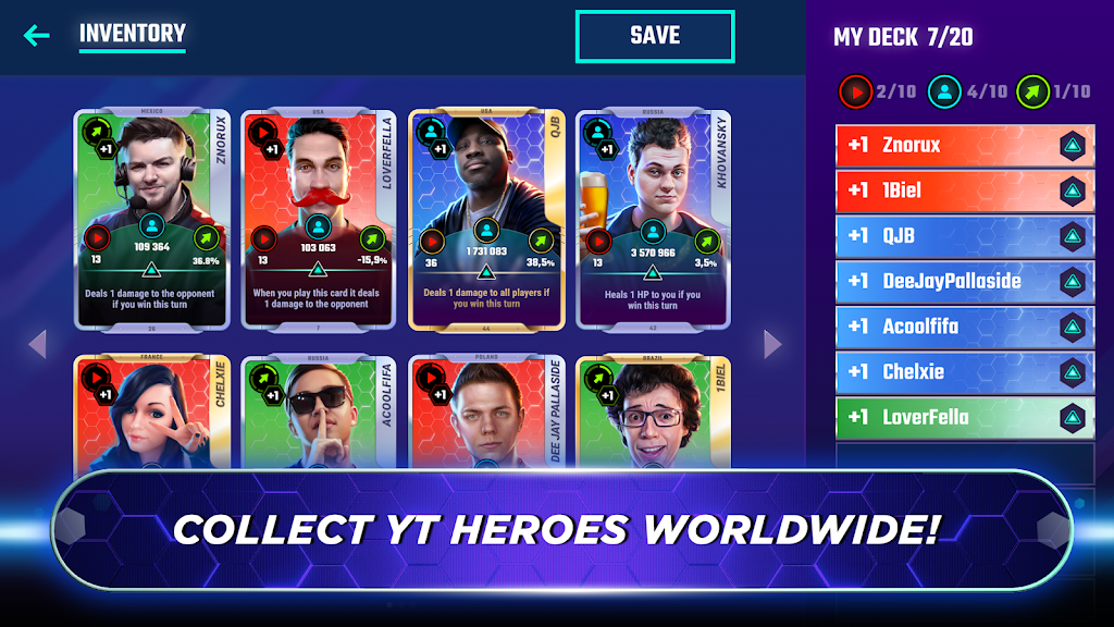 DHeroes: CCG (Trading Cards) स्क्रीनशॉट 1