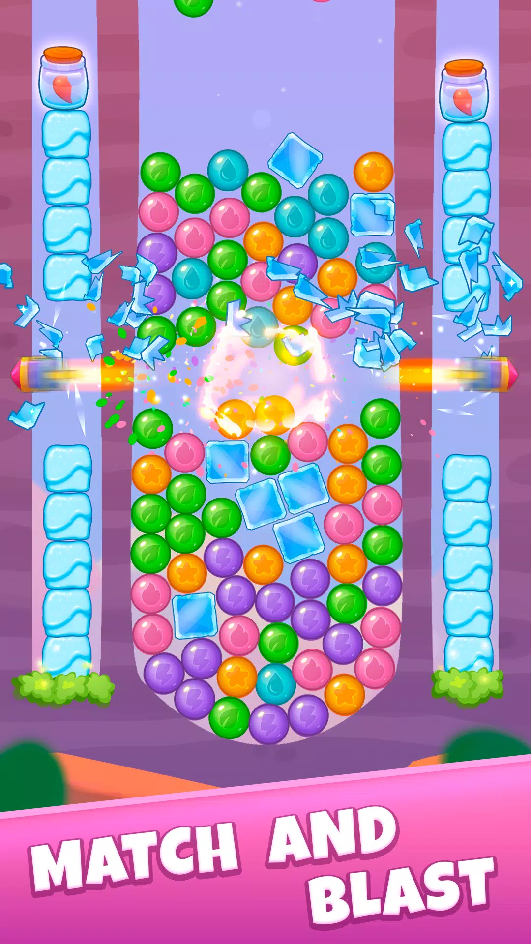 Pop Blast - Match Ball Puzzle 螢幕截圖 2