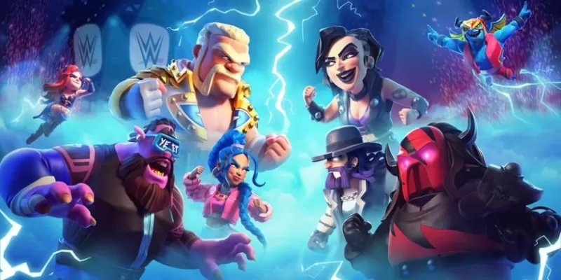 Clash of Clans se une a las estrellas de la WWE