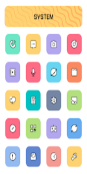 Crayon Adaptive IconPack 螢幕截圖 0