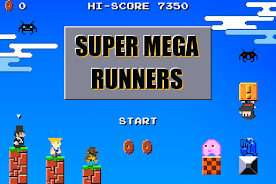 Super Mega Runners:Stage Maker Скриншот 0