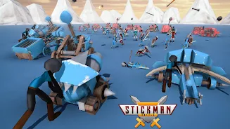 Stickman Battle Simulator game Screenshot 1