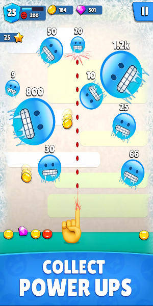 Emoji Ball Blast: Shooter Game Screenshot 0