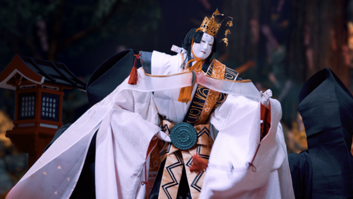 Kunitsu-Gami's Prequel Shown Through Traditional Japanese Bunraku Theater