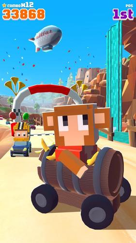 Blocky Racer Captura de pantalla 2