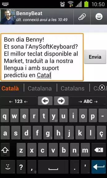 Catalan for AnySoftKeyboard Zrzut ekranu 0