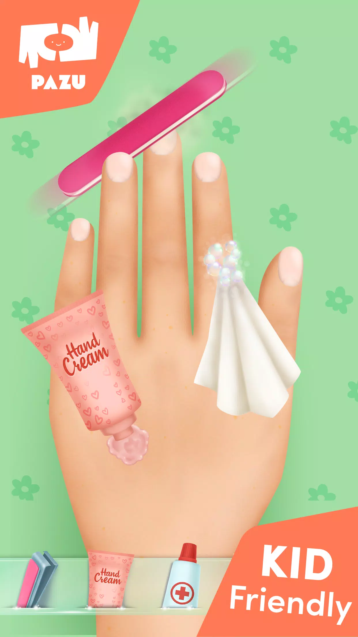 Girls Nail Salon - Kids Games Screenshot 2