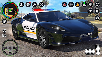 SUV Police Car Chase Thief Sim Captura de pantalla 0