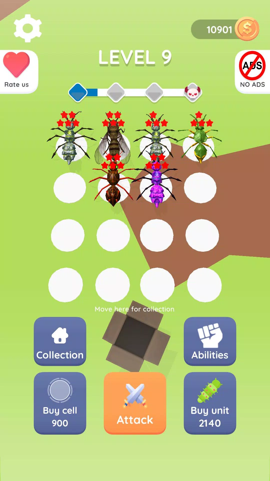 Bug Survivor: Ants Clash Zrzut ekranu 1