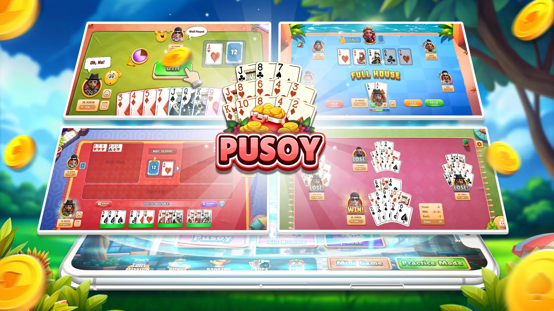 Pusoy Club Offline Ảnh chụp màn hình 2