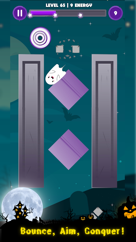 Schermata Ghost Glider: Spooky Adventure 1