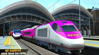 City Train Driving Train Games 螢幕截圖 0