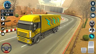 Euro Truck Racing Games Captura de pantalla 2