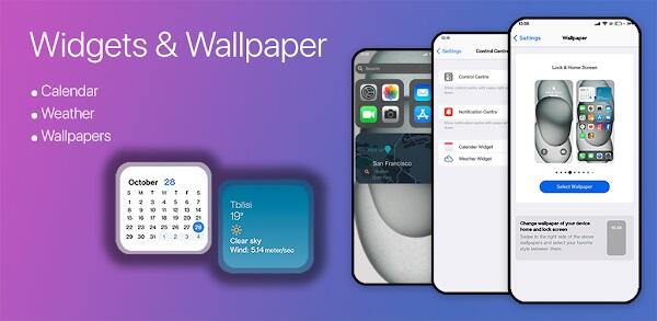 Launcher iOS 18 Pro Tangkapan skrin 3