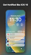 ios 16 lock screen 2023 Capture d'écran 1