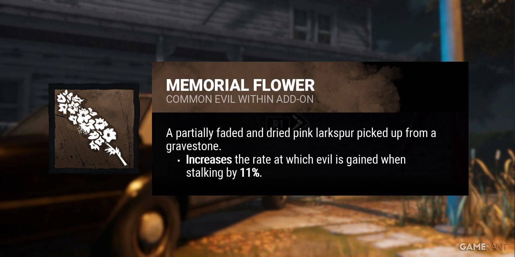 Image: Memorial Flower Add-on