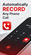 Auto Call recorder App स्क्रीनशॉट 0