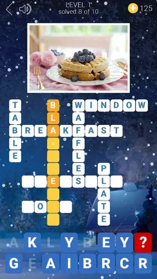 Frosty Crosswords ဖန်သားပြင်ဓာတ်ပုံ 1