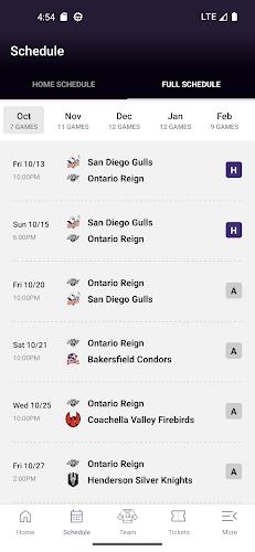 Ontario Reign Ảnh chụp màn hình 2