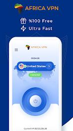 Africa VPN - Get Africa IP Screenshot 0