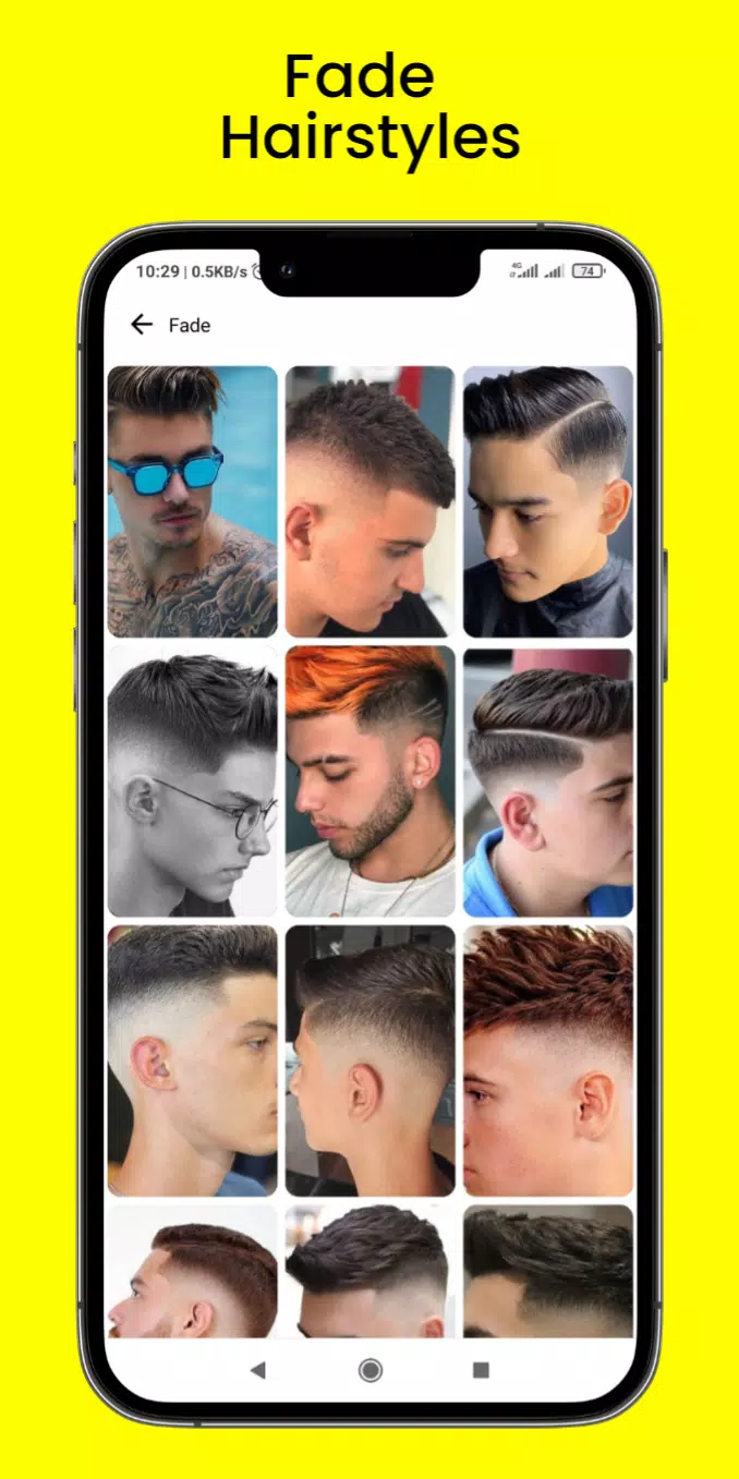 Mens Latest Hairstyles 2023 ဖန်သားပြင်ဓာတ်ပုံ 0