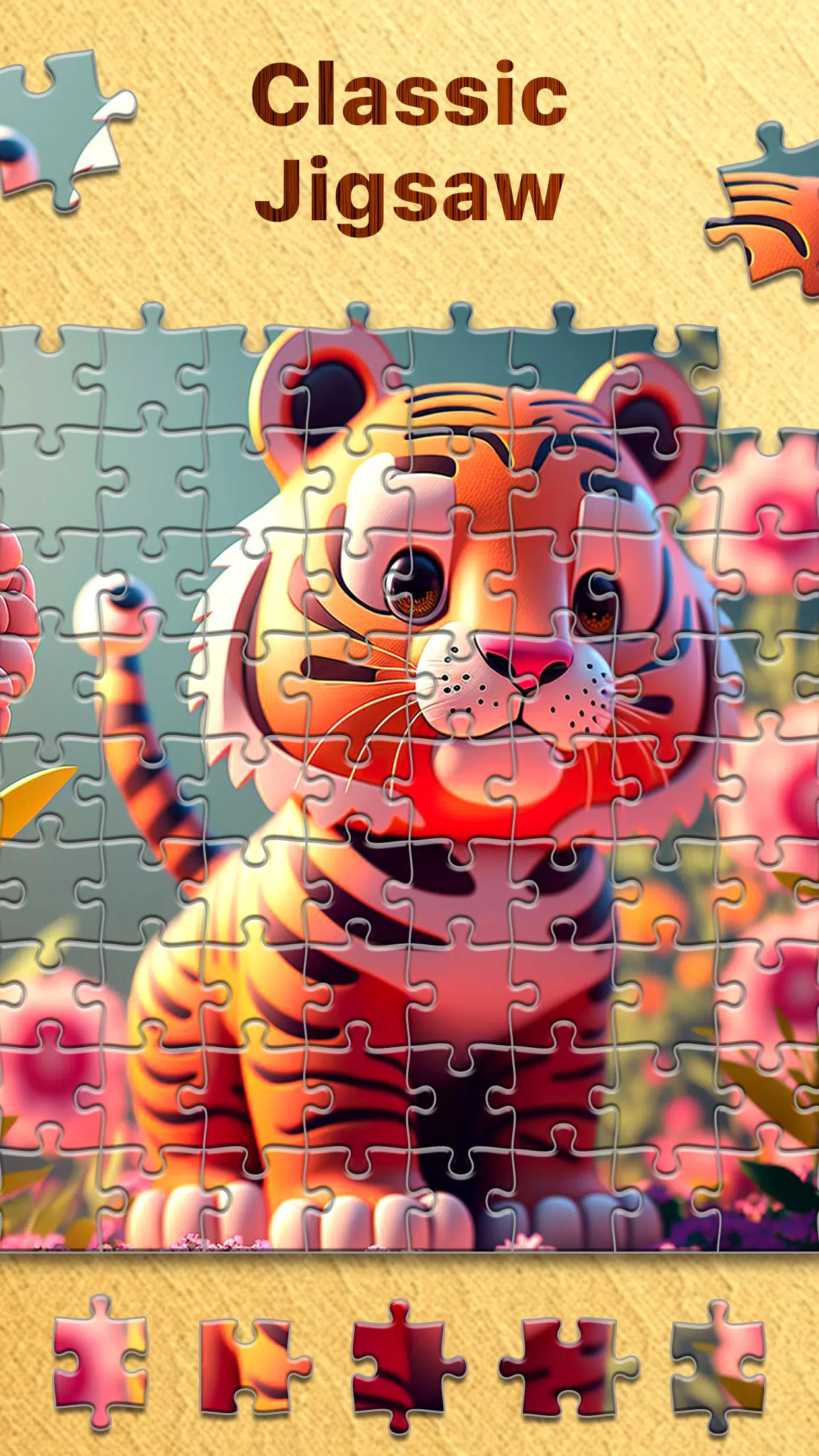 Jigsaw Puzzles - Brain Games Captura de tela 0