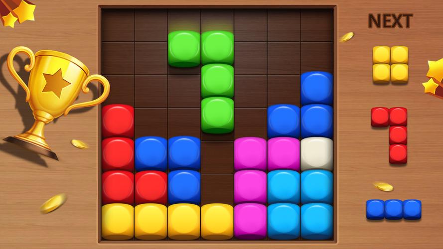 Dice Puzzle 3D - Merge game ภาพหน้าจอ 2