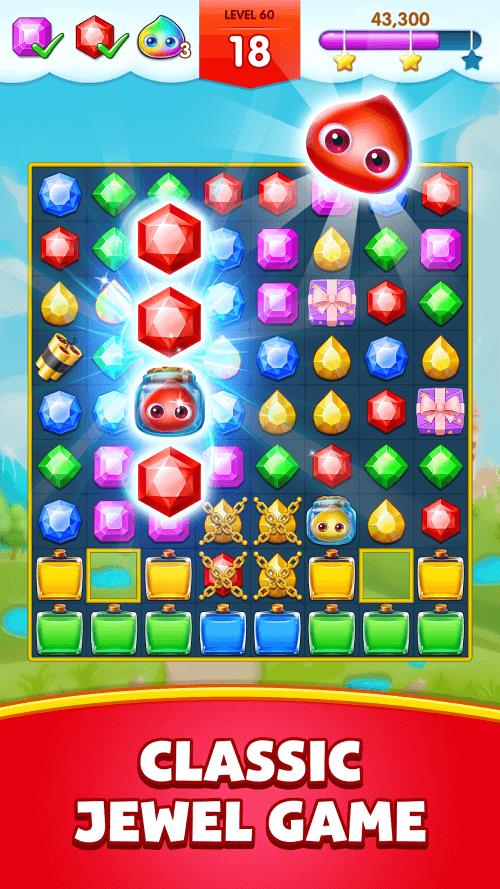 Jewel Legend－Combinar 3 Pedras Screenshot 0