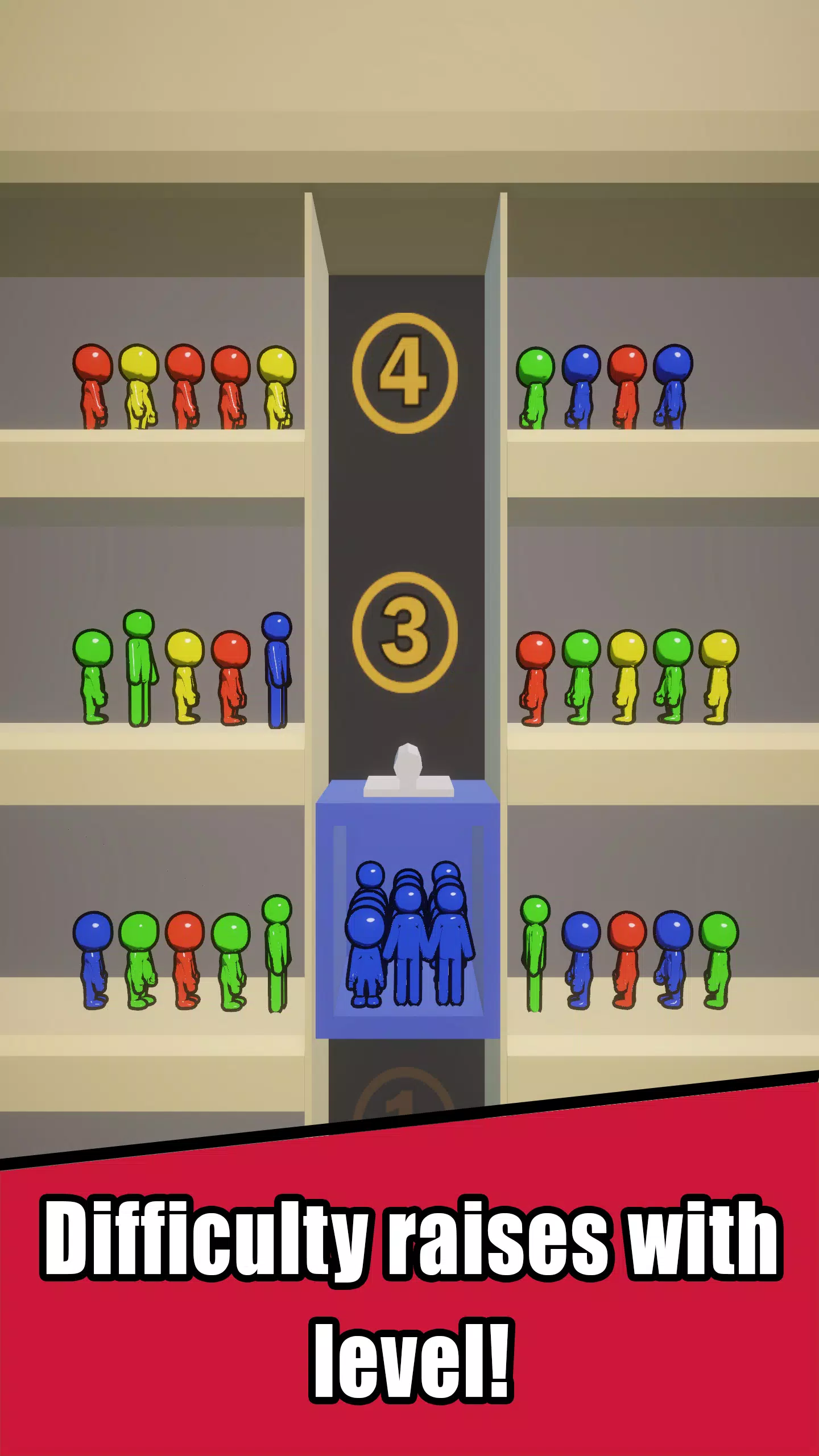 Schermata Lift Traffic: elevator game 2