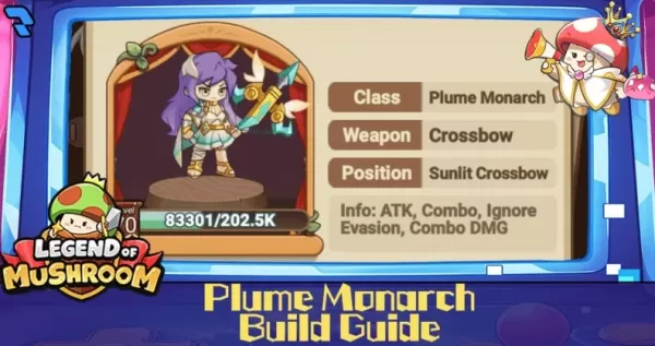 Mushroom Plume Monarch: Ultimate build gabay