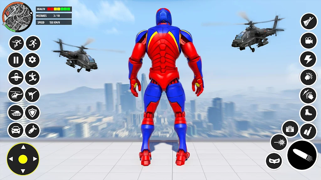 Spider Rope Flying Hero games スクリーンショット 0