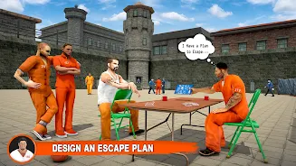 Grand Jail Prison Escape Games Скриншот 1