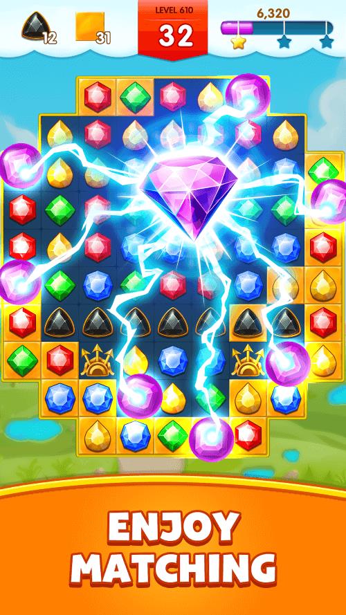 Jewel Legend－Combinar 3 Pedras Screenshot 2