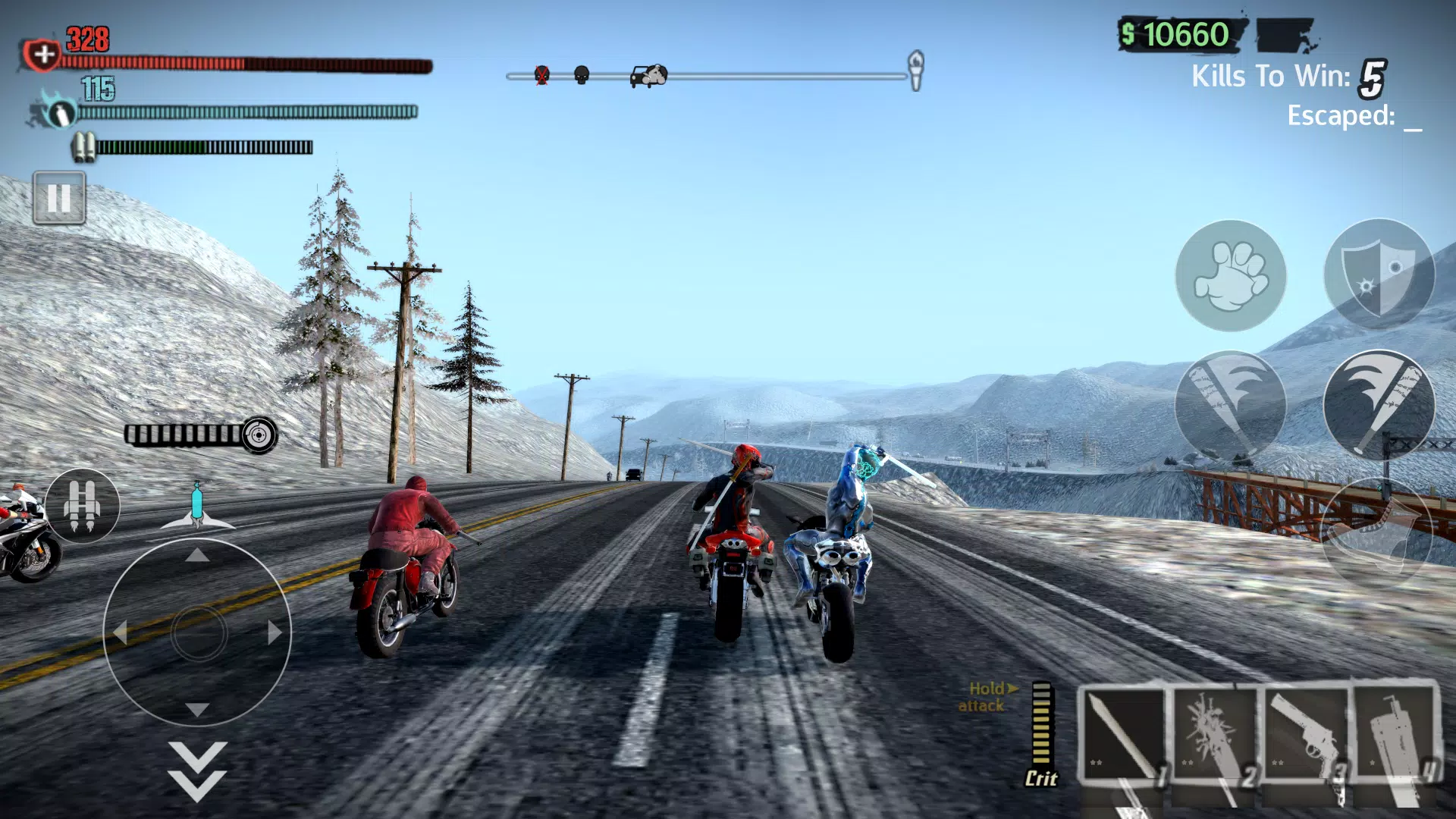 Road Redemption Mobile 螢幕截圖 0