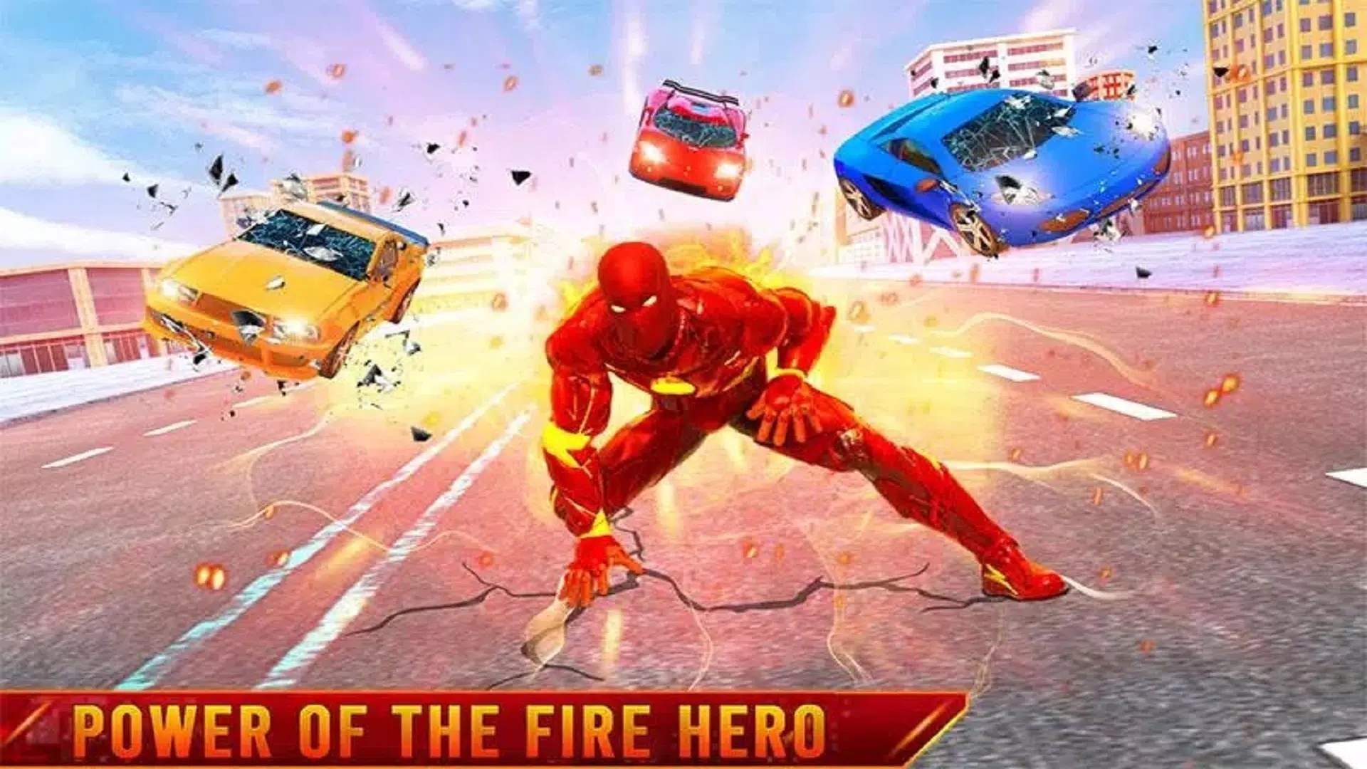 Fire Hero Robot Transform Game 螢幕截圖 2